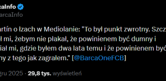 Gerard Martin o WSPARCIU, które otrzymał od Szczęsnego! <3